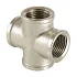 Крест латунь никель Ду 25 (1") ВР VALFEX VF.760.N.100, DN 25, 1 дюйм