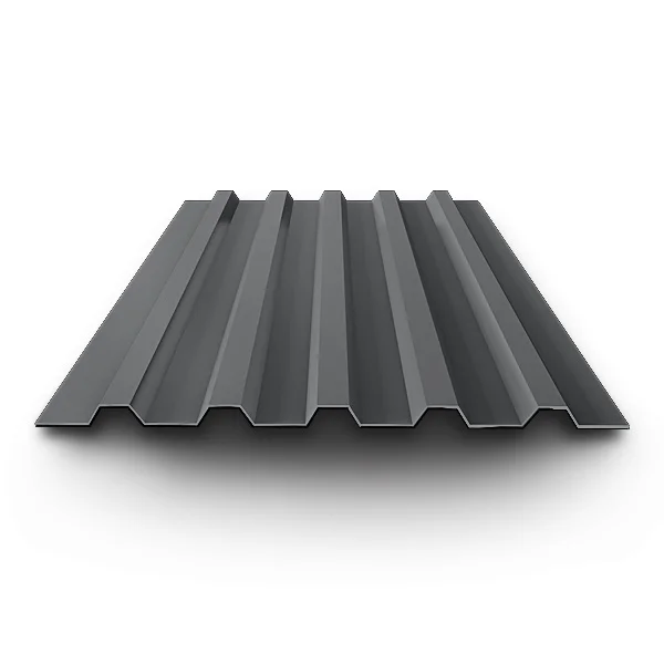 Профнастил окрашенный С20 0.4х1100 RAL 7024 длина под заказ матовый