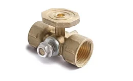 Кран для манометра 3-ходовой 11б18бк(ф)1 Ду 15 Ру16 ВР G1/2"-М20х1,5 фл Пензапромарматура 01311200, DN 15, 1/2 дюйма