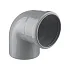 Отвод PP-H серый Дн 32х87гр б/нап в/к VALFEX 20101032