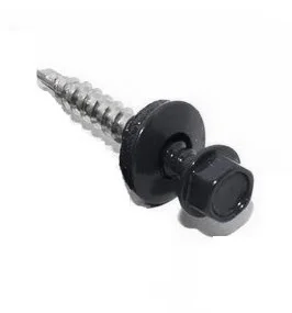 Саморез кровельный 6.3х32 RAL 7024 по металлу