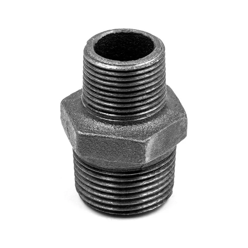 Ниппель переходной чугун Ду 20х15 (3/4"х1/2") НР, DN 20, 3/4 дюйма