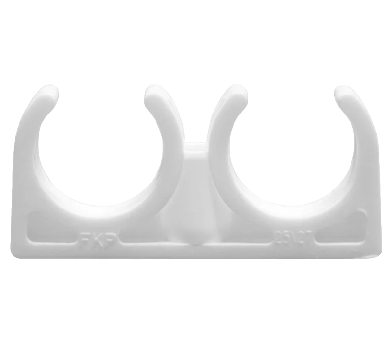 Опора PP-R двойная белая Дн 20 VALFEX 10161020