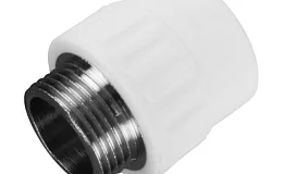 Муфта PP-R комбинированная белая НР Дн 20х3/4" VALFEX 10130120