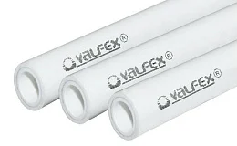 Труба PP-R белая арм алюминием Дн 20х3,4 Ру25 SDR6 Т<90С L=2м VALFEX 101040202