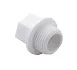 Заглушка (пробка) PP-R белая НР Дн 25x3/4" RTP (РосТурПласт) 10556