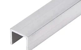 Швеллер алюминиевый 40х40х4, длина 6 м, марка АД31Т1