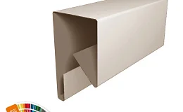 Планка заборная 0,45x20x22x17x2000 цвет под заказ