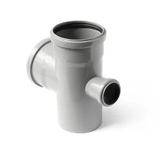 Крестовина PP-H 1-плоскостная серая Дн 110х110х50х87гр б/нап в/к VALFEX 27211115