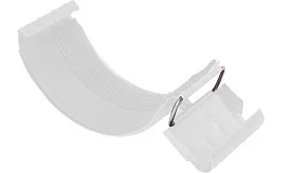 125/100 Соединитель желоба RAL9003