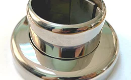 Крепление стойки 50.8 KM902 (цанга) зеркало AISI 304 (08Х18Н10,