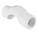 Скоба PP-R белая внутренняя пайка Дн 25 обводная VALFEX 10170025