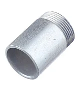 Резьба стальная удлиненная оцинк Ду25 L=50мм из труб по ГОСТ 3262-75, DN 25, 1 дюйм