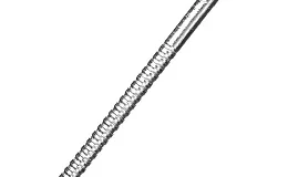 Гвоздь ершёный 3.4х60 оцинкованный