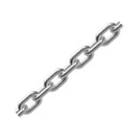 Цепь 10 короткозвенная оцинк. DIN 766