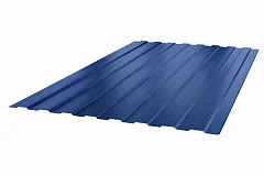 Профнастил 2-х сторонний окрашенный 0.45х1150 х длина под заказ RAL 5005/5005 С8