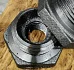 Заглушка (пробка) проходная 1 1/4"x3/4" левая резьба для чугунных радиаторов (РБ)