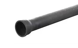 Труба чугун канализационная Ду 50 б/н L=1м ГОСТ 6942-98, DN 50