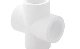 Крестовина PP-R белая внутренняя пайка Дн 20 RTP (РосТурПласт) 10591
