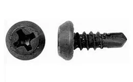 Саморез по металлу СМК 3.5х9.5 оцинк. со сверлом