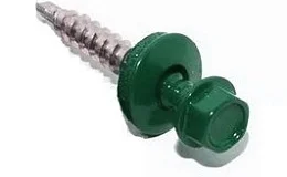 Саморез кровельный 4.8х35 RAL 6029 по дереву