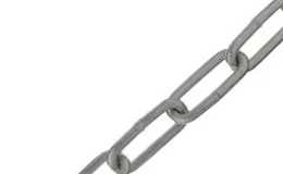 Цепь 14 длиннозвенная оцинк. DIN 763