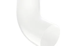 125/100 Колено трубы 60гр RAL9003