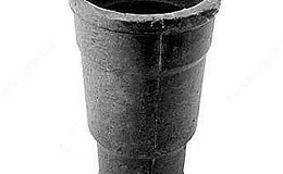 Патрубок чугун канализационный Ду 100 б/н L=210мм компенсационный ГОСТ 6942-98, DN 100