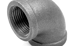 Угольник проходной чугун Ду 50 (2") ВР/ВР, DN 50