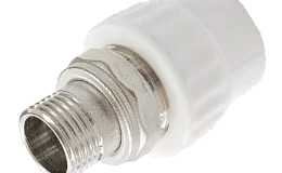 Муфта PP-R комбинированная разъемная белая НР Дн 25х3/4" для радиатора VALFEX 10159025