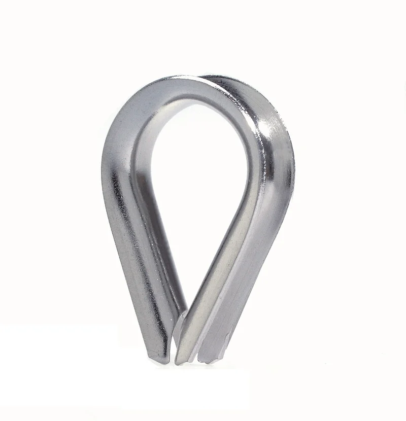 Коуш для стальных канатов 6 оцинк.