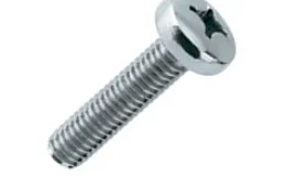 Винт с полусферической головкой 6 оцинк. DIN 7985