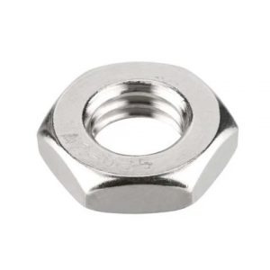 Гайка DIN 439 низкая шестигр. A2-035 (AISI 304) M12 (200штук)