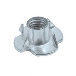 Гайка M8x11 DIN 1624 мебельная врезная, оцинк. (3000шт.)