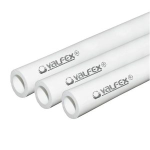 Труба PP-R белая Дн 75х12,5 Ру20 SDR6 Т<80С L=4м VALFEX 10102075