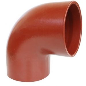 Отвод чугун SML Ду 125х90гр б/растр, DN 125