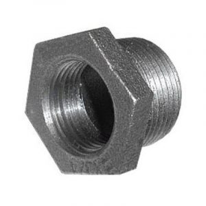 Футорка чугун Ду 50х40 (2"х1 1/2") НР/ВР, DN 50