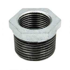 Футорка чугун оц Ду 50х40 (2"х1 1/2") НР/ВР, DN 50