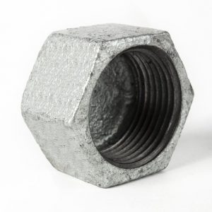 Заглушка чугун оц Ду 15 (1/2") ВР, DN 15, 1/2 дюйма