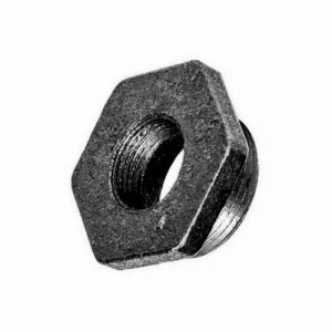 Заглушка (пробка) проходная 1 1/4"x1/2" правая резьба для чугунных радиаторов (РБ)