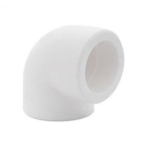 Угольник PP-R белый внутренняя пайка Дн 50x90гр RTP (РосТурПласт) 10834