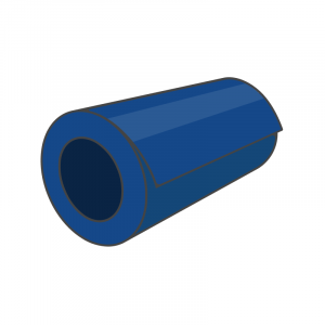 Рулон ГЦ_полимер 0.45х1250 Zn60 RAL 5005 РТМ, марка 08пс
