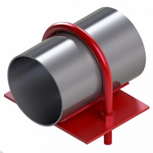 Опора сталь ОПБ2-76 подвижная Ду 65 (Дн 76) ГОСТ 141911-82, DN 65